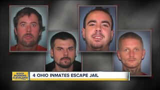 4 prisoners overpowered guards and escaped from an Ohio jail