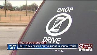 Bill introduced to ban driving on the phone in school zones