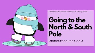 Piano Adventures Lesson: Technique & Artistry Primer - Going to the North Pole