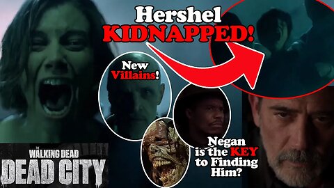 MAGGIE'S SON KIDNAPPED! Negan is the Key to Saving Him? Dead City Teaser Trailer #thewalkingdead