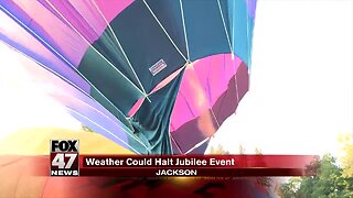 Jubilee hot air balloons grounded for heat