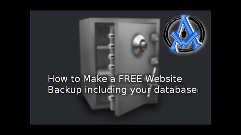 Free Website Backup Including MySQL with PHP