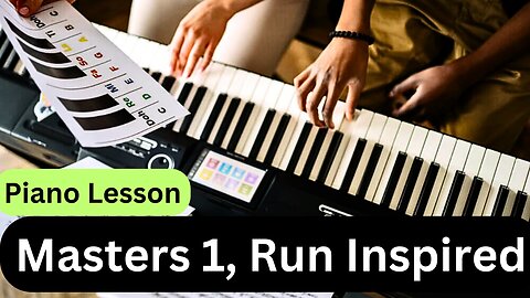 Free Piano Lesson | From The Masters 1, Run Inspired | INGENIOUS way to learn Piano