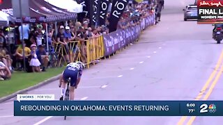 Lineup of events returning to Oklahoma