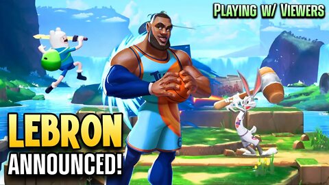 🔴 LIVE MULTIVERSUS Lebron, Rick & Morty! 2 Vs 2s With Subs. 2 IRON GIANTS GOES CRAZY!