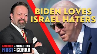 Biden loves Israel haters. Mort Klein with Sebastian Gorka on AMERICA First