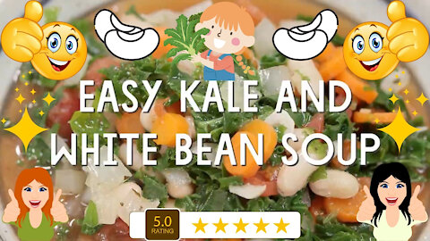 Easy Kale and White Bean Soup Recipe