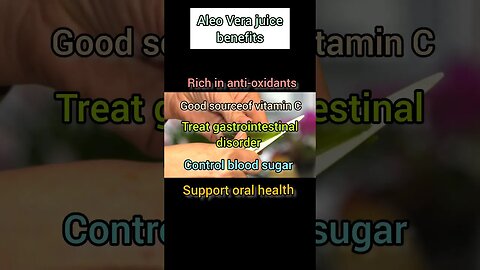 Aleo Vera juice: Benefits|Nutritionist online apple pie #ytshort