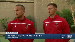 Phoenix Rising home opener Saturday night