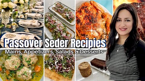 Passover Seder & Shabbat Recipes Sephardic Pesach Menu