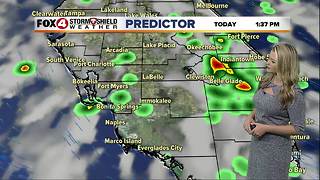 FORECAST: Hot & Humid, Scattered Storms Continue