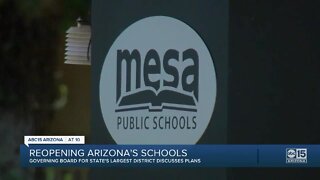 Mesa schools weighing 3 options for reopening in August