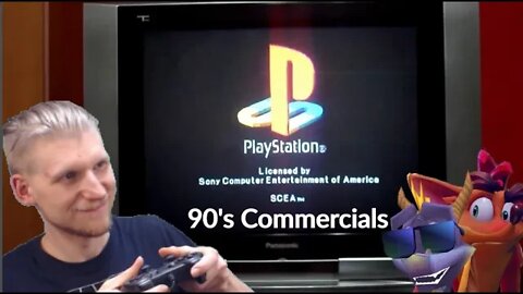 Peti Reacts: 90's Retro PlayStation 1 Commercials