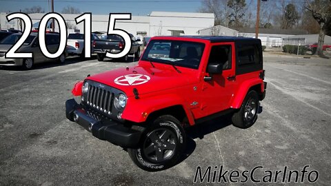 2015 JEEP WRANGLER FREEDOM EDITION 4X4