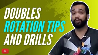 Doubles Rotation Tips and Drills - Become a Better Badminton Player featuring Coach Abhishek Ahlawat