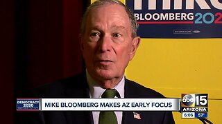 Mike Bloomberg makes Arizona early focus as he kick off campaign