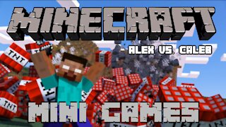Minecraft Minigames Caleb Vs Alex