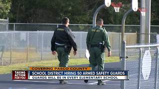 Pasco County school district hiring 50 armed safety guards