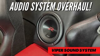 Dodge Viper Audio Overhaul ***PLUS SUBWOOFER INSTALL***