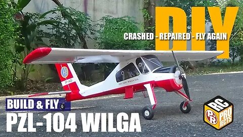 PZL-104 Wilga RC Plane Build and Fly
