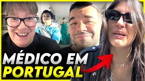 Você sabia que Portugal é assim? Ela precisou ir no médico! Como é a escola pública em Portugal?