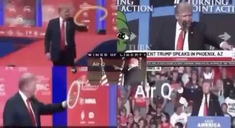 TSVN326 9.2022 Trump Throwing Air Q’s At Turning Point Event