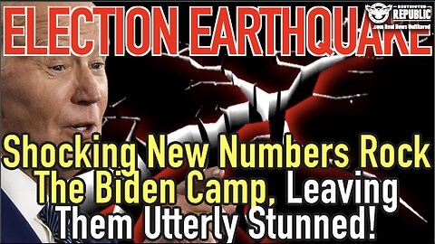 Election Earthquake: Shocking NEW Numbers Rock the Biden Camp, Leaving Them Utterly Stunned And...