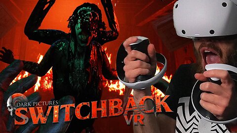 Switchback VR is incredibly TERRIFYING! (PSVR2 Gameplay)