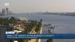 Smell of smoke in Palm Beach County
