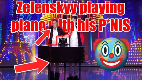 Zelenskyy Playing Piano with his P3N!S | 🤡🌎