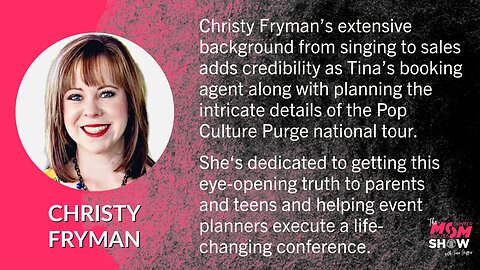 Ep. 432 - Ex-Porn Star and Suicide Survivor Join Team of Speakers on National Tour - Christy Fryman