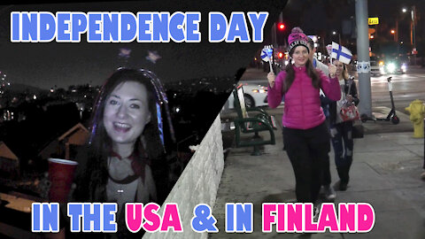 Independence Day in the US and in Finland *Live Footage* l Kati Rausch