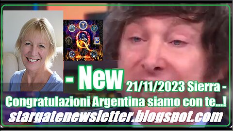 New 21/11/2023 Sierra - Congratulazioni Argentina siamo con te...!