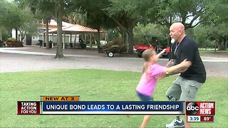 Former WWE wrestler and 2nd grader become friends through prosthesis