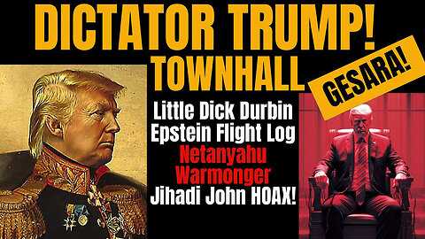 Dictator Trump Townhall - Gesara Amos 9 12-7-23