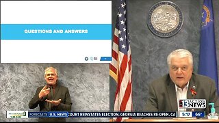 Gov. Sisolak updated Nevada on COVID-19 response