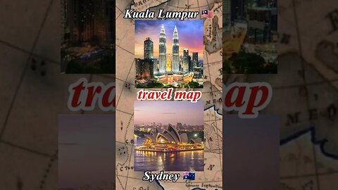 Perjalanan Dari Kuala Lumpur 🇲🇾 Ke Sydney 🇭🇲 #shorts #malaysia #australia #aussie