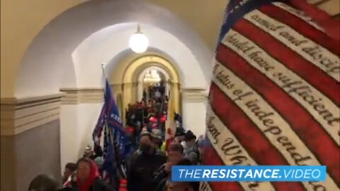 VIDEO PROOF Trump Supporters Inside Capitol NOT a 'Violent Rioting Mob'