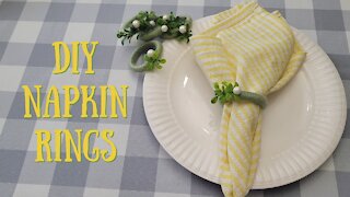 DIY Napkin Rings