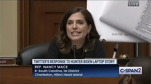 Congresswoman Nancy Mace Speaks at Oversight Hearing on Twitter Censorship