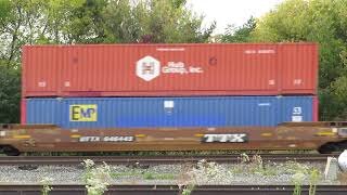 Norfolk Southern Intermodal Double-Stack Train from Berea, Ohio October 6, 2020