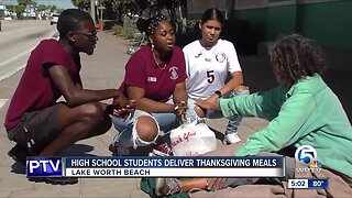 High school seniors spend Thanksgiving on the street, 5,000 fed
