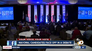 San Diego Mayoral candidates meet in debate