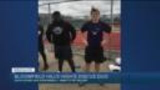 WXYZ Senior Salutes: Bloomfield Hills discus duo Devin Holmes and Ryan Miskelly