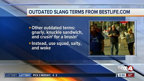 Outdated slang words this year