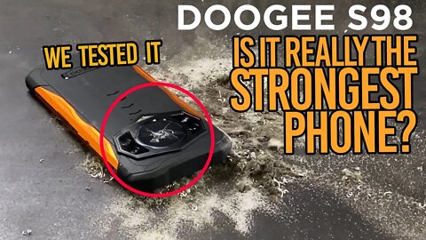 DOOGEE S98 HARDCORE TEST! Will it resist?? FREE SMARTPHONE GIVEAWAY!