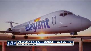 Allegiant announces new nonstop flights from Milwaukee to 5 warm-weather cities