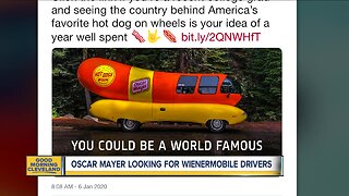 Oscar Mayer looking for wienermobile drivers