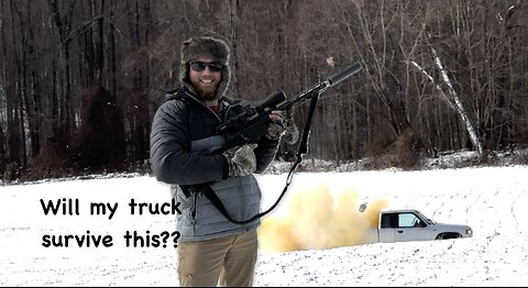 Tannerite vs Truck ! Insane rockets with Tannerite launch 200 feet