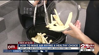 How to make air frying a healthy choice